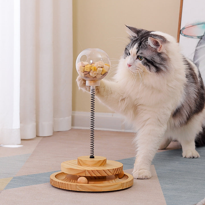 Cat Treats Dispenser and Toy in One