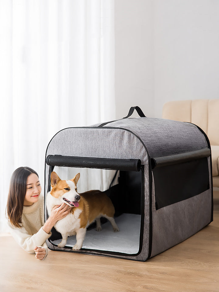 Cozy and Portable Pet Kennel