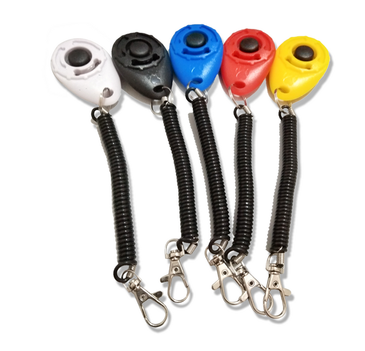 Dog Training Clickers in Assorted Colors