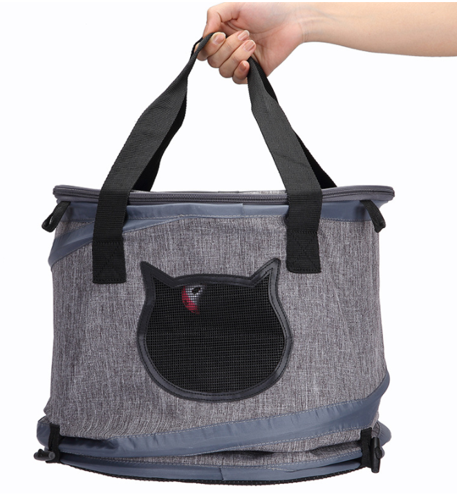 Foldable Feline Pet Carrier