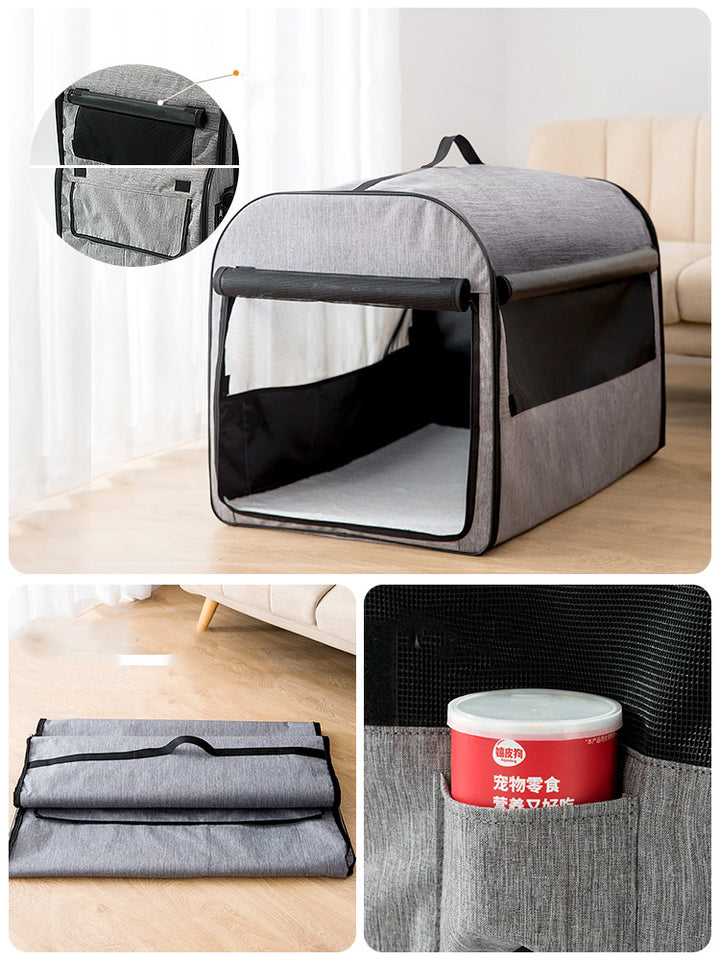 Cozy and Portable Pet Kennel